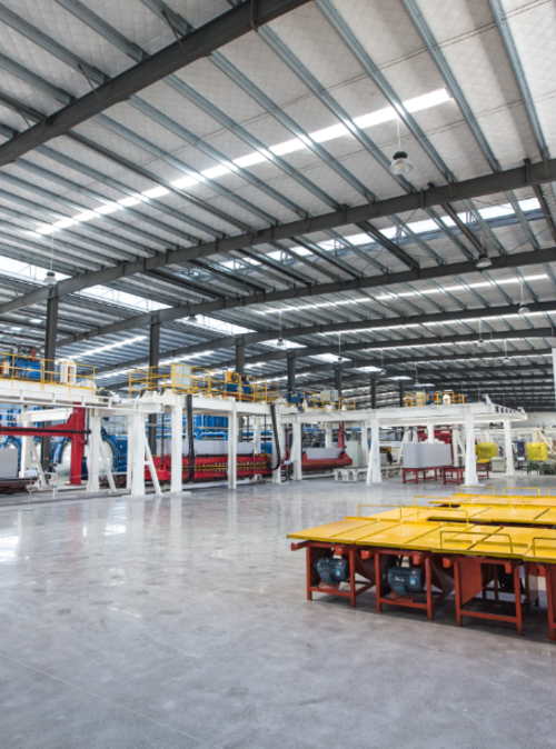 汽車配件廠車間裝修